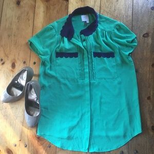 Super retro blouse by HD in Paris Anthropologie